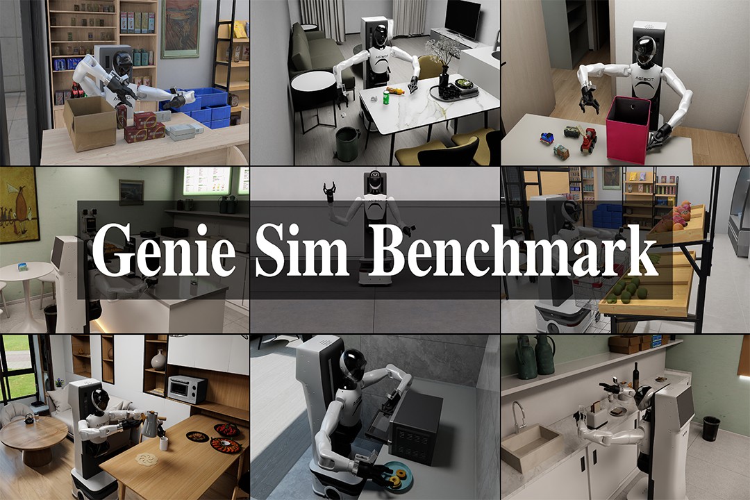 再掀开源浪潮！DB视讯多宝机器人发布并开源仿真评测工具Genie Sim Benchma...